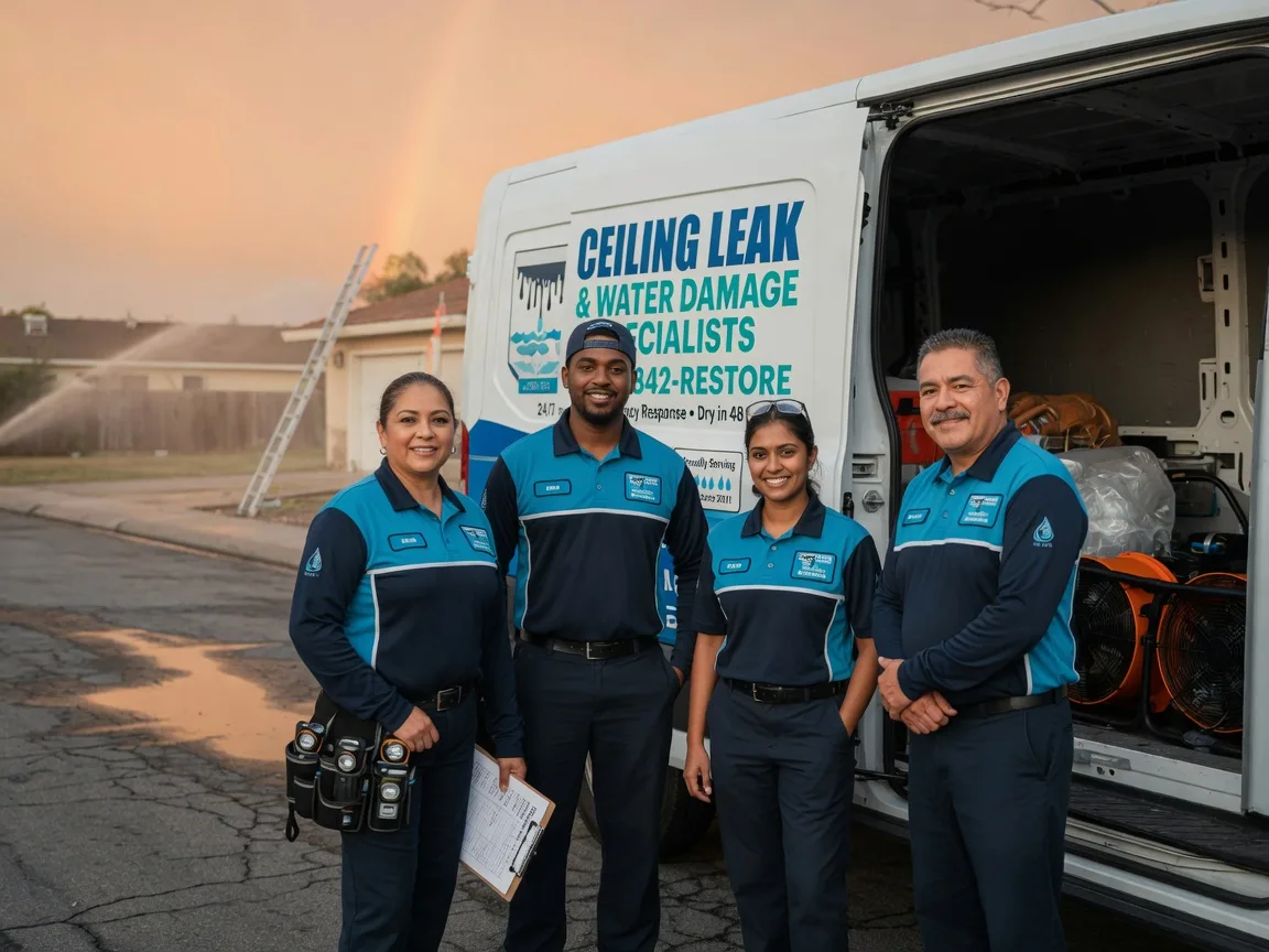 Ceiling Leak Cleanup company in Valley View, TX